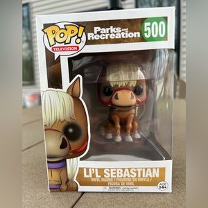 POP! Television Funko VAULTED Parks and Recreation Li’L Sebastian 500 Figure